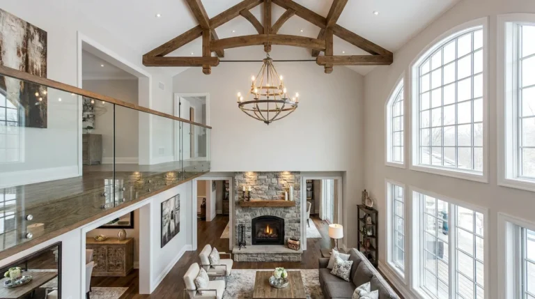 14 Double Height Living Room Ceiling Ideas