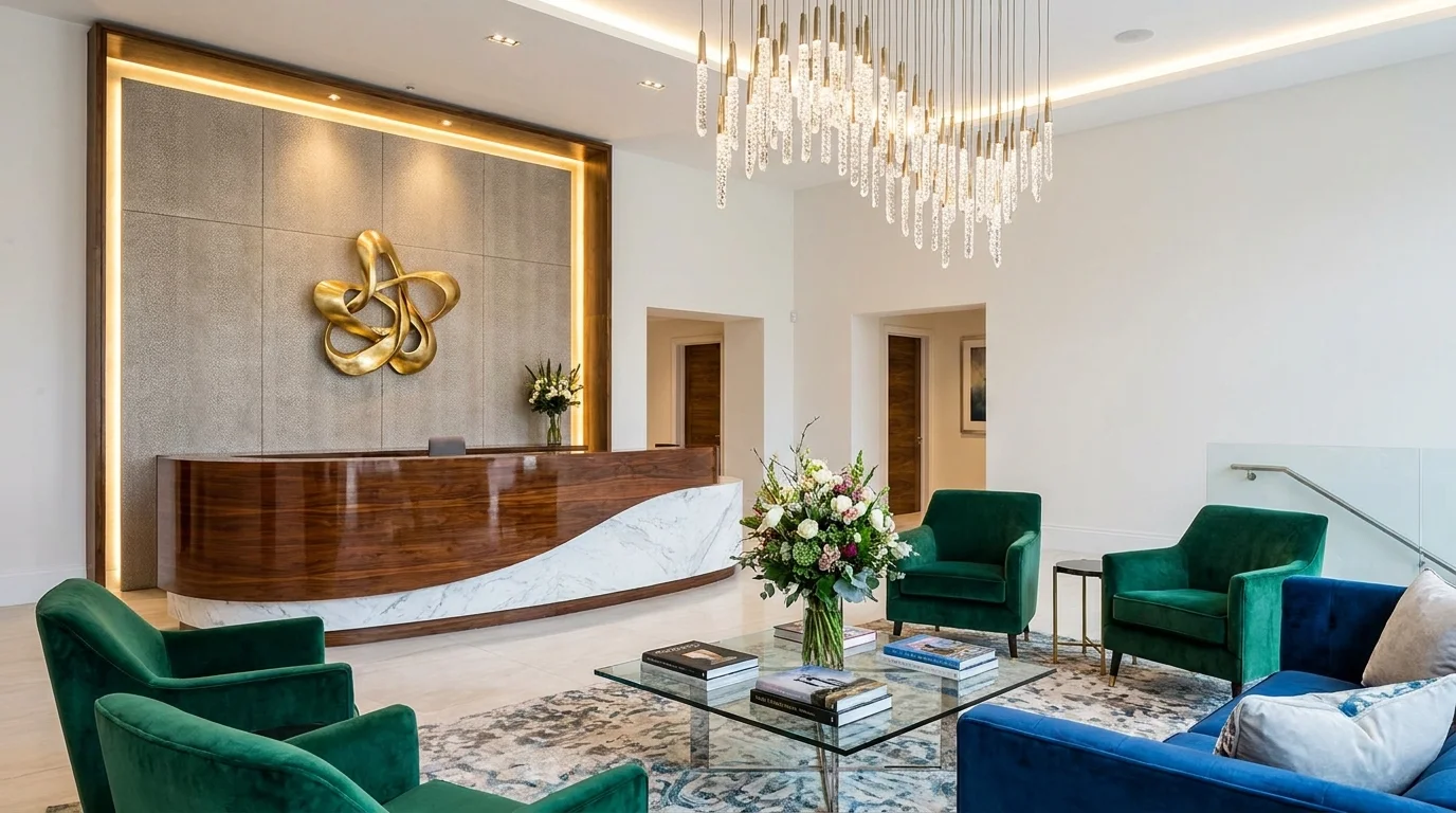 14 Reception Area Design Ideas with Luxury Decor