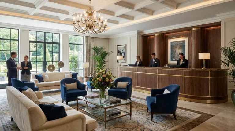 15 Reception Area Design Ideas with Elegant Furniture