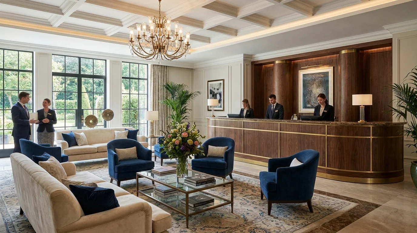 15 Reception Area Design Ideas with Elegant Furniture